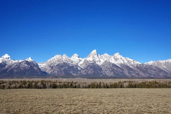 Grand Teton National Park, ősszel, Amerikai Egyesült Államok. — Stock Fotó