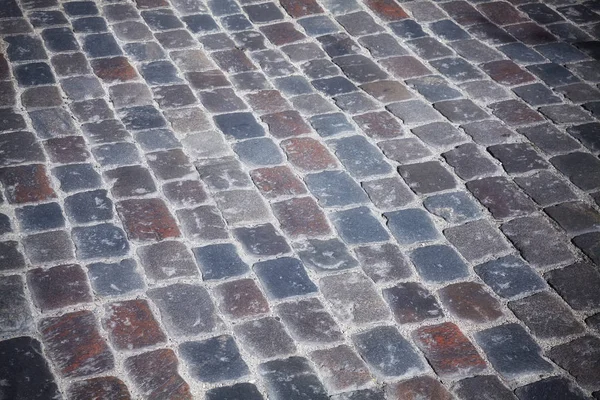 Picture of an old cobblestone street. — Stock Photo, Image