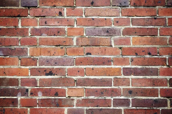 Picture of an old weathered clinker brick wall. — Stock Photo, Image