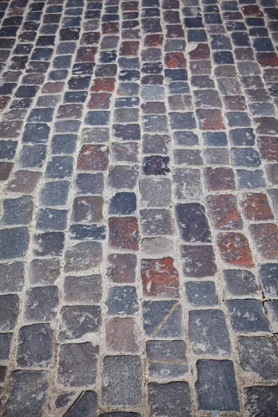 Picture of an old cobblestone street. — Stock Photo, Image