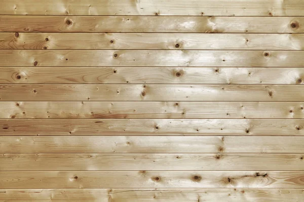 Natural new wood plank wall background. — Stock Photo, Image