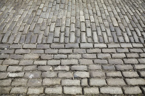 Cobblestone street surface, background or texture — Stock Photo, Image