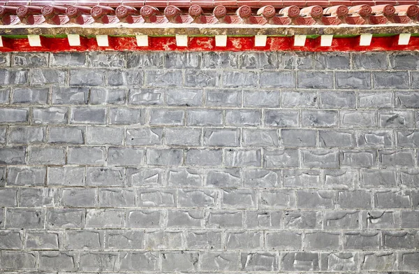 Oriental old brick wall for background — Stock Photo, Image