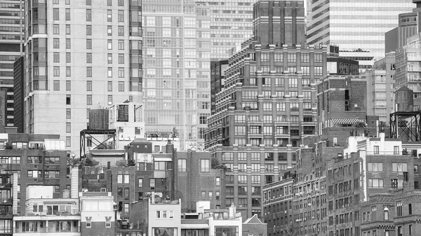 Obraz czarno-biały, Manhattan, Nyc. — Zdjęcie stockowe