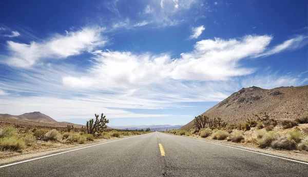 Endless road, travel concept, USA — Stock Photo, Image