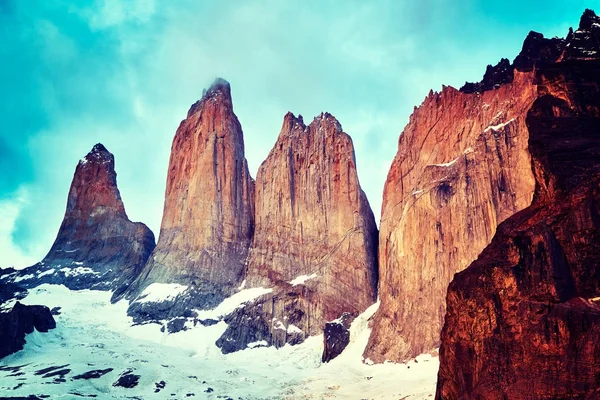 Torres del Paine, Patagonia, Cile . — Foto Stock