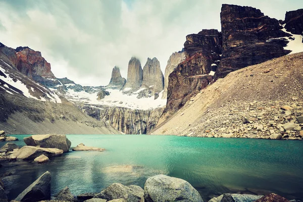 Parco nazionale Torres del Paine, Patagonia, Cile. — Foto Stock