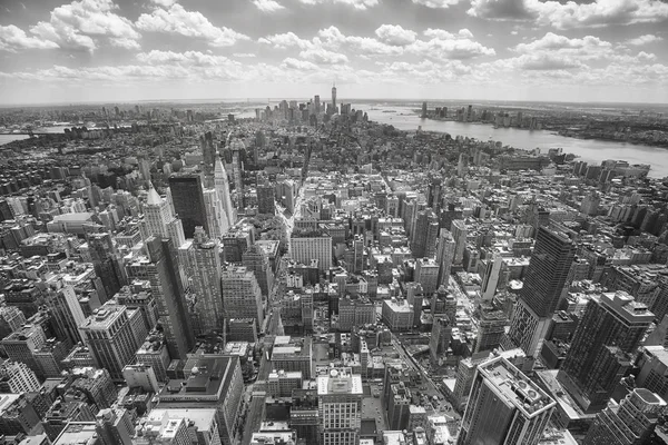 Vue aérienne de Manhattan, New York, États-Unis . — Photo