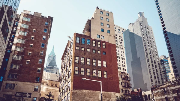 New York stad diverse architectuur, Usa. — Stockfoto