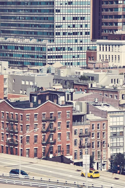 Paisaje urbano de Nueva York, Estados Unidos . — Foto de Stock