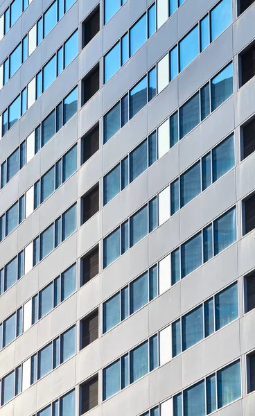 Close up imagem de uma fachada arranha-céu . — Fotografia de Stock