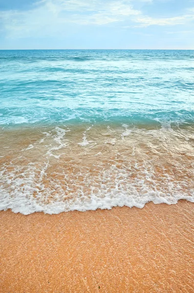 Imagen de una playa vacía . — Foto de Stock