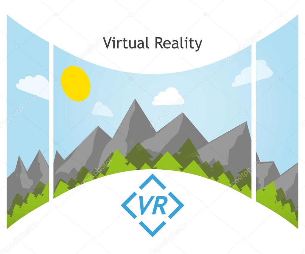 Virtual Reality 360 degree panorama