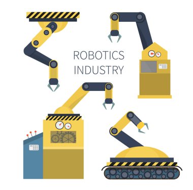 Robot üretim makine seti