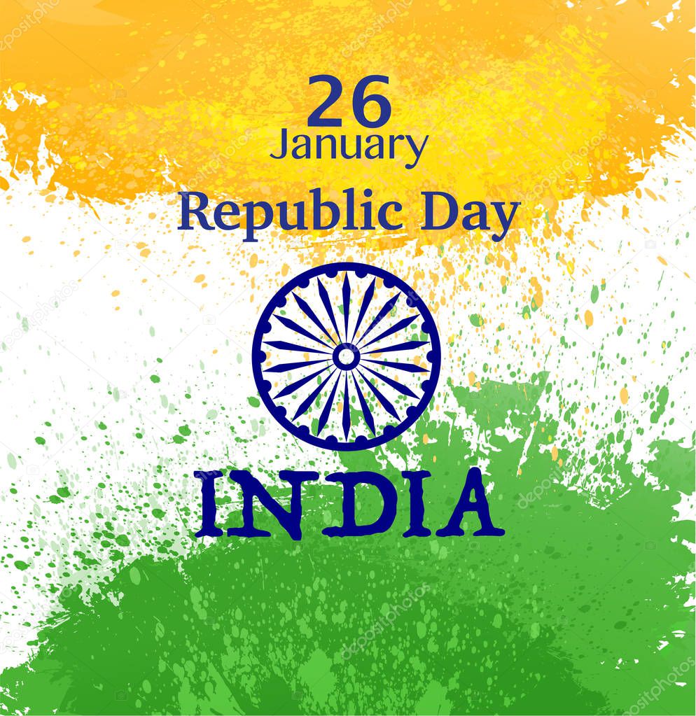 republic day in india card 