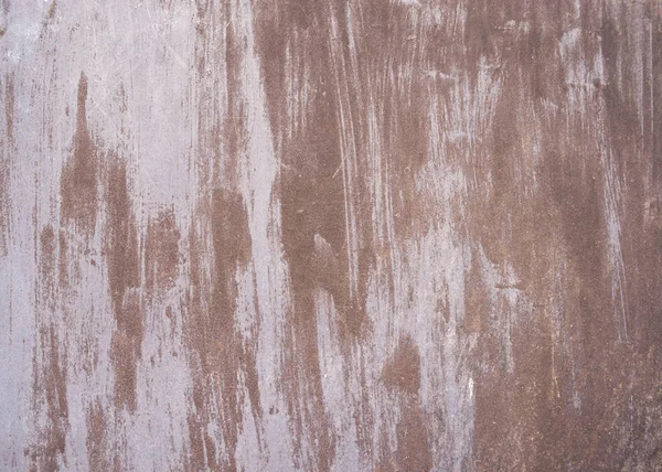 Textura Uma Folha Ferro Pintada Com Tinta Sujeita Corrosão Envelhecimento — Fotografia de Stock