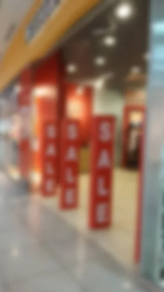 Blurred Background Supermarket Window Marketing Sales — 스톡 사진