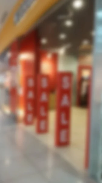 Blurred Background Supermarket Window — 스톡 사진