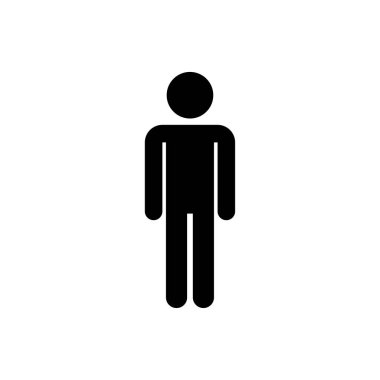 Web ve mobil için insan simgesi