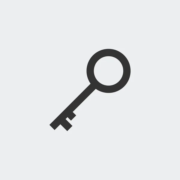 Schlüsselsymbol Abbildung isoliertes Vektor-Zeichen-Symbol — Stockvektor