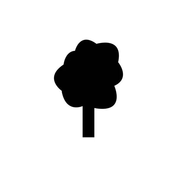 Strom ikona ilustrace izolované vektor znaménko — Stockový vektor