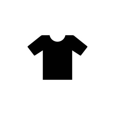 Web ve mobil için t-shirt simgesi