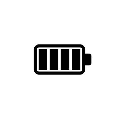 web ve mobil için pil simgesi