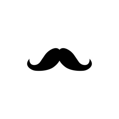Mustache icon for web and mobile