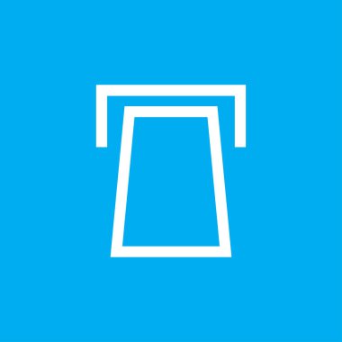 Web ve mobil için ATM simgesi