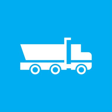 Truck icon for web and mobile
