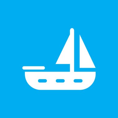 Web ve mobil için gemi simgesi