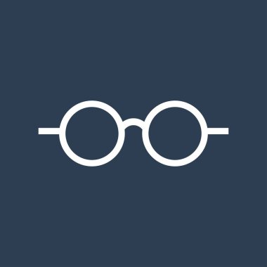 Web ve mobil için gözlük simgesi