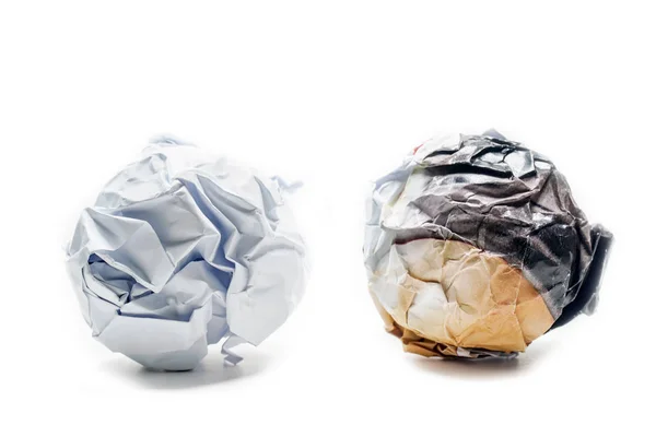 Paper ball object — Stock Photo, Image