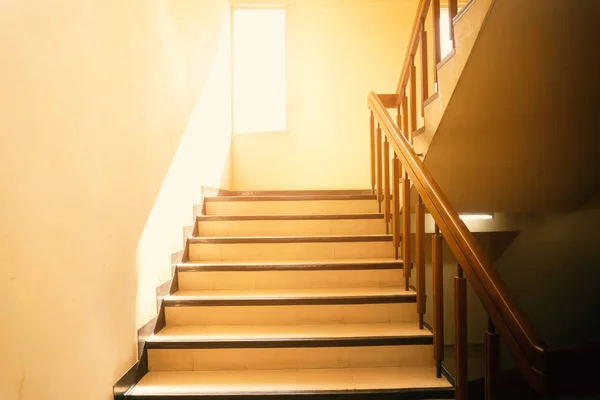 Fire exit stairs in office — Stock Photo, Image