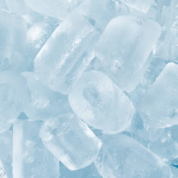 Resumen Cubos de hielo textura de fondo — Foto de Stock