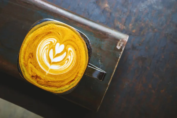 Tophoek uitzicht op verschillende koffie — Stockfoto