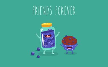 çizgi film karakterleri reçel ve muffin