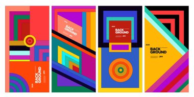 2020 arkaplan afişi renkli kart illüstrasyonu 2020