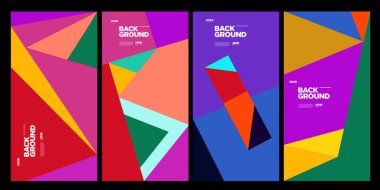 2020 arkaplan afişi renkli kart illüstrasyonu 2020