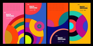 2020 arkaplan afişi renkli kart illüstrasyonu 2020