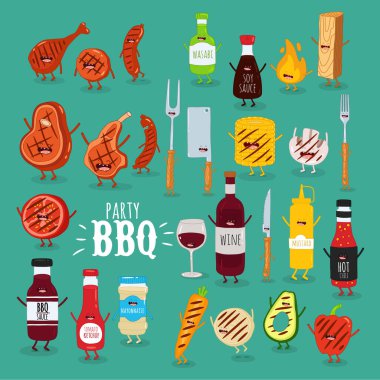 Yeşil arkaplanda fast food, kopyalama alanı