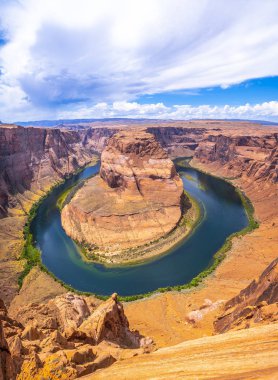 Grand Canyon Ulusal Parkı 'ndaki Horseshoe Bend, Arizona, Usa