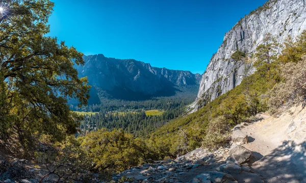 Picturesque View Yosemite National Park Калифорния Сша — стоковое фото