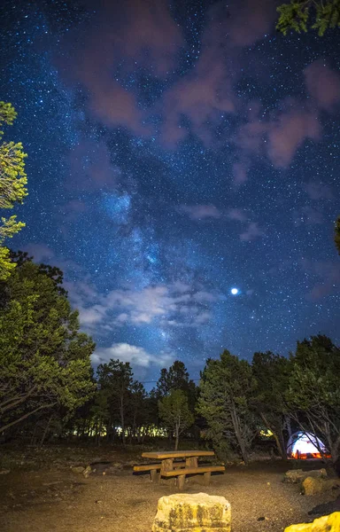 starry night in Grand Canyon National Park, Arizona, USA