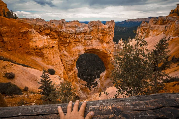 Vista Incrível Parque Nacional Bryce Utah Estados Unidos — Fotografia de Stock