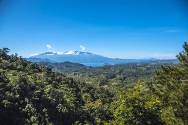 Cerro Azul Meambar Millî Parkı 'ndan (Panacam) Yojoa Gölü, Honduras
