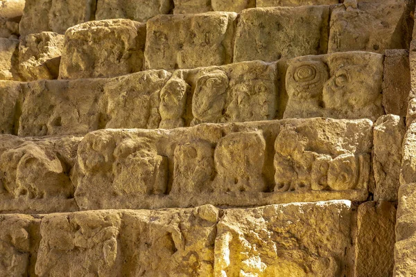 Dibujos Las Escaleras Del Templo Más Famoso Copán Ruinas Honduras — Foto de Stock
