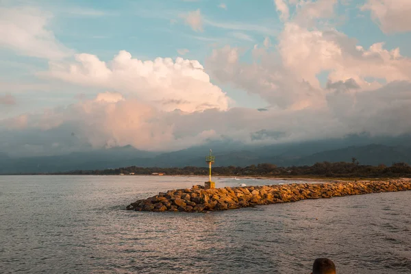 Вид Карибське Море Роатан Гондурас — стокове фото