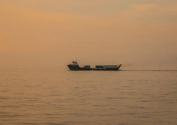 Hajó Karib Tenger Roatan Honduras — Stock Fotó