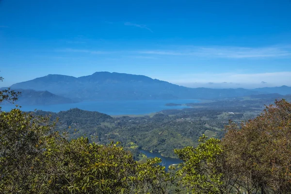 Lago Yojoa Del Mirador Del Parque Nacional Cerro Azul Meambar —  Fotos de Stock